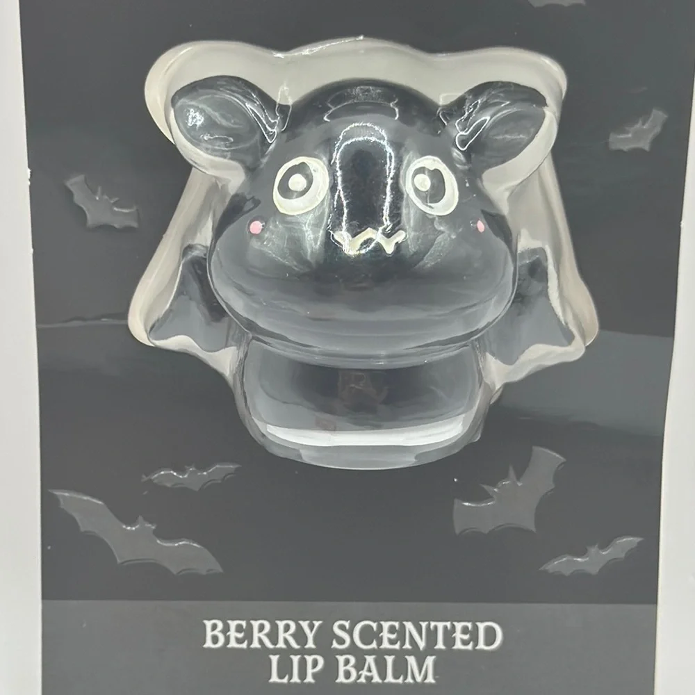 Berry Scented Lip Balm with Bat Design